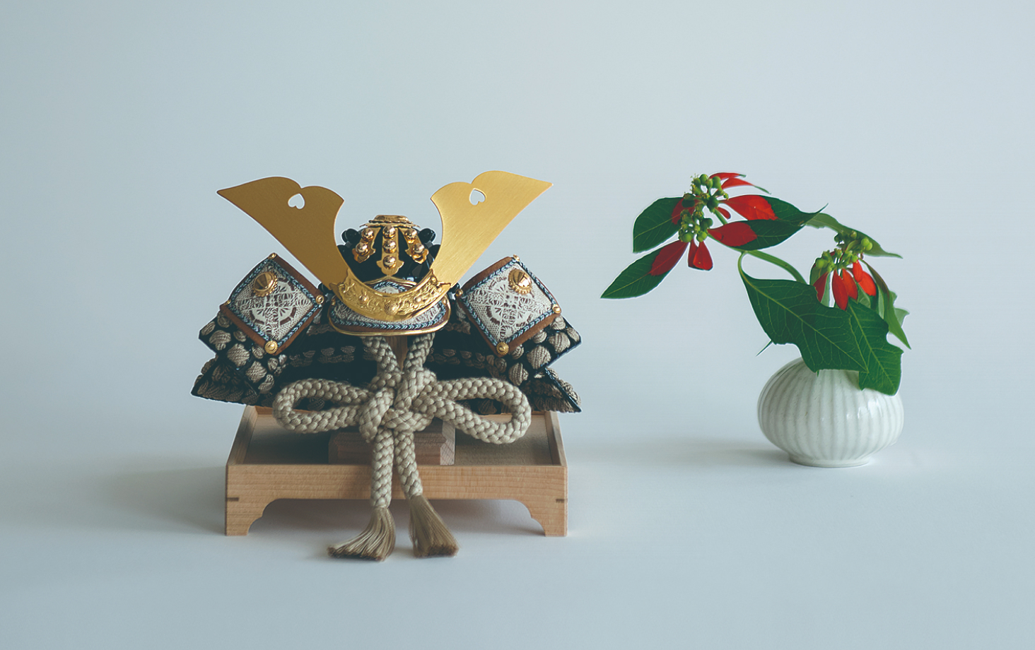 Helmets and armor represent the protective gear used in battle, but they also serve as amulets to ward off evil